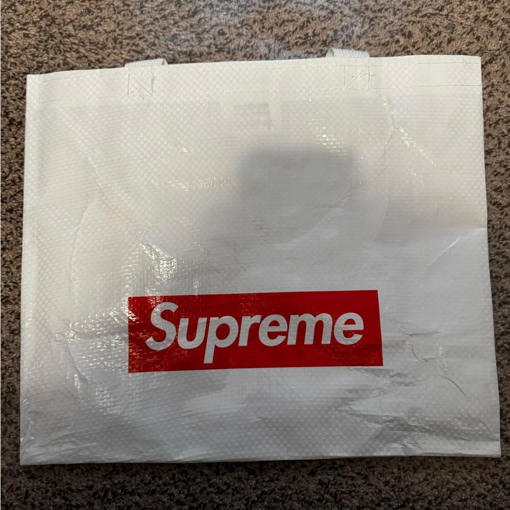 Authentic Supreme Box logo Reusable Shopping Bag